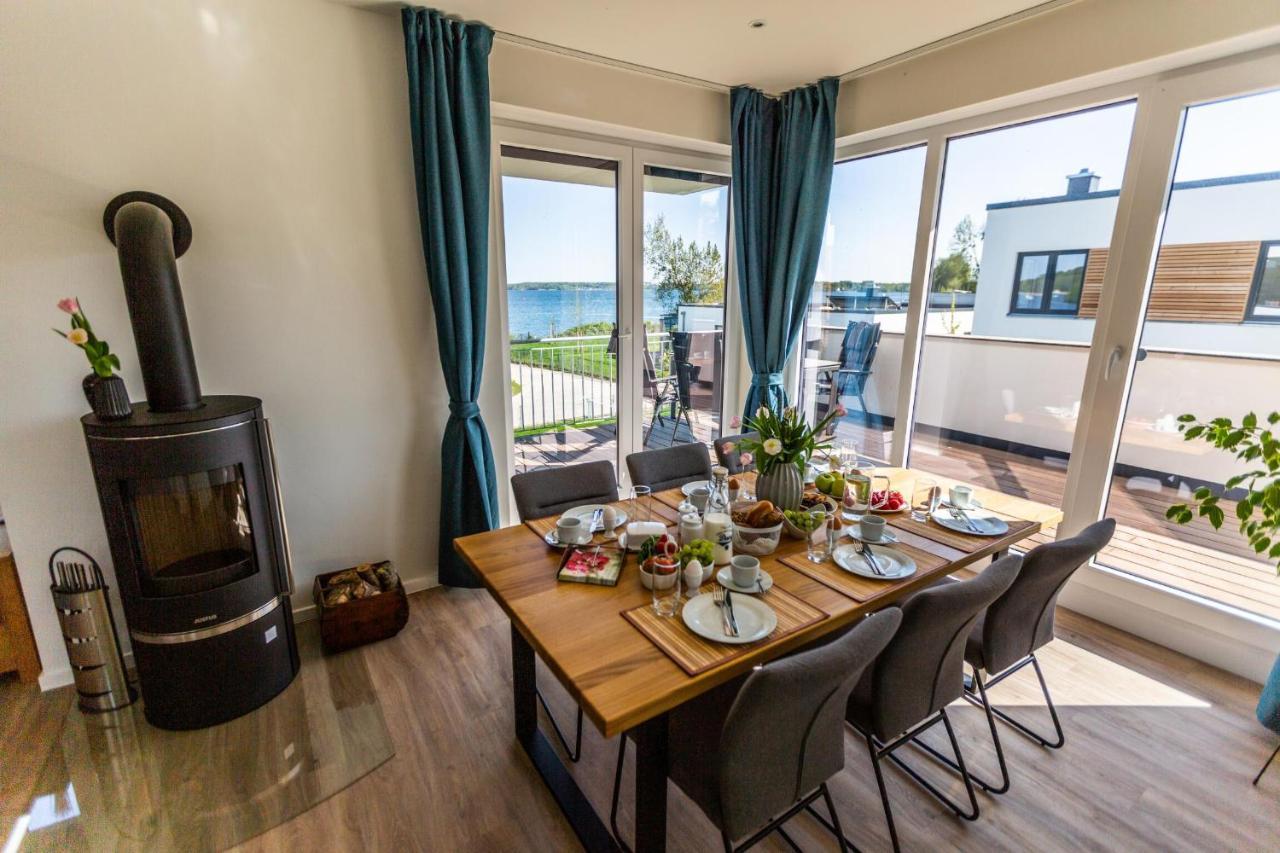 Hangar 19 Luxusapartment Mit Sauna, Kamin Und Seeblick H4W3 Schwerin  Eksteriør billede